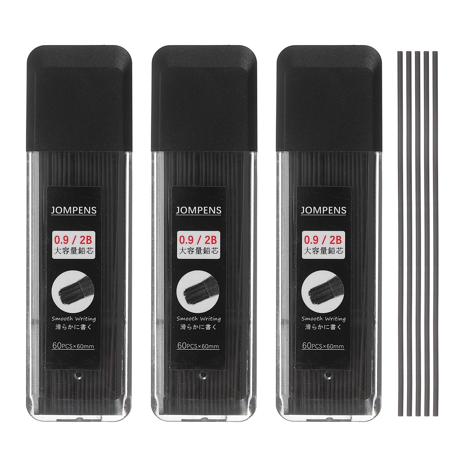 Refills, Mechanical Pencil Refills For Writing, Black