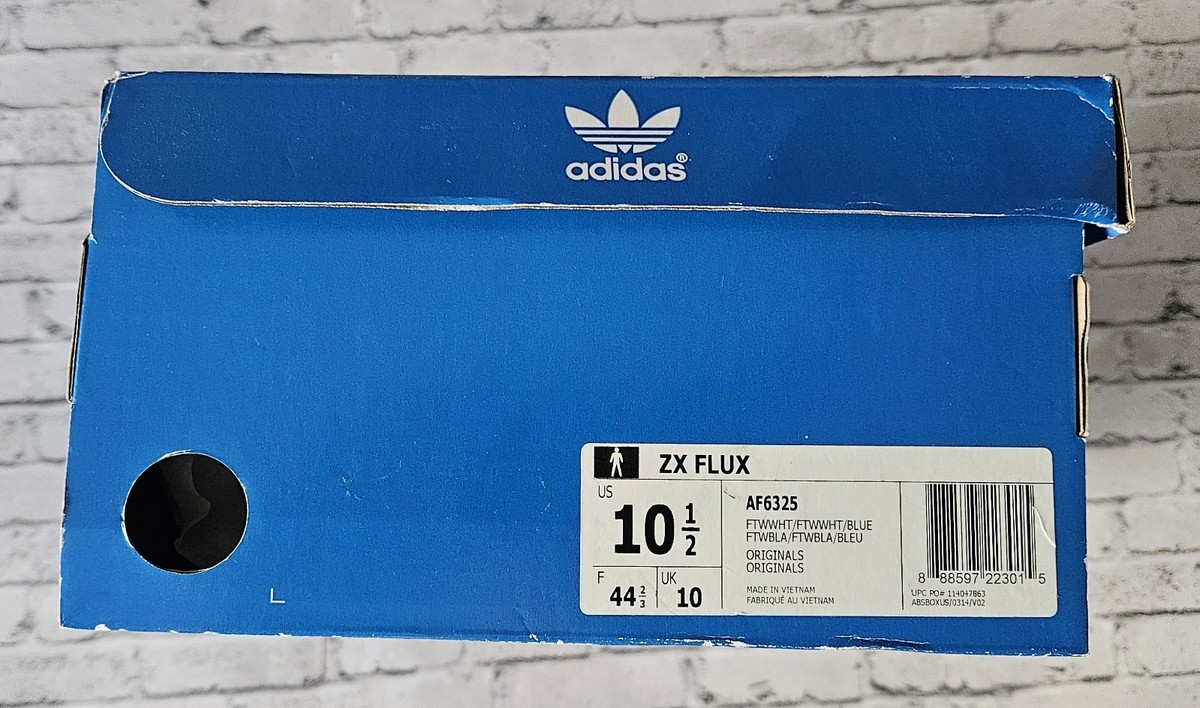 adidas ZX Flux Turquoise Blue/Grey Men's Very Rare! NEW AF6325