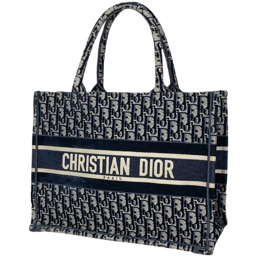 Christian Dior Book Tote Medium Women's Used From Japan