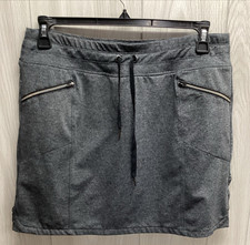 TANGERINE Women s Size XL Athletic Drawstring Pull On Skort Stretch