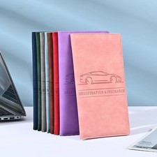 Document Folder Registration  Insurance Holder Wallet Case for Car, Bike, Truck
