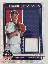 2023 Panini USA Stars & Stripes Jersey | Jun-Wei Zheng | #U18-YLS Rookie Relic
