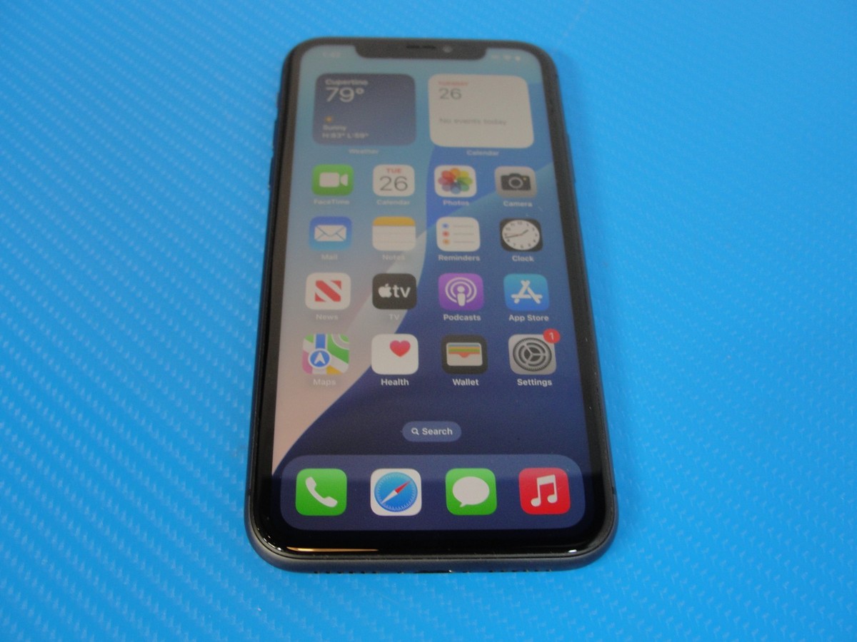 Apple iPhone 11 A2111 Unlocked 64GB Black /Dual SIM -eSIM /GOOD | eBay