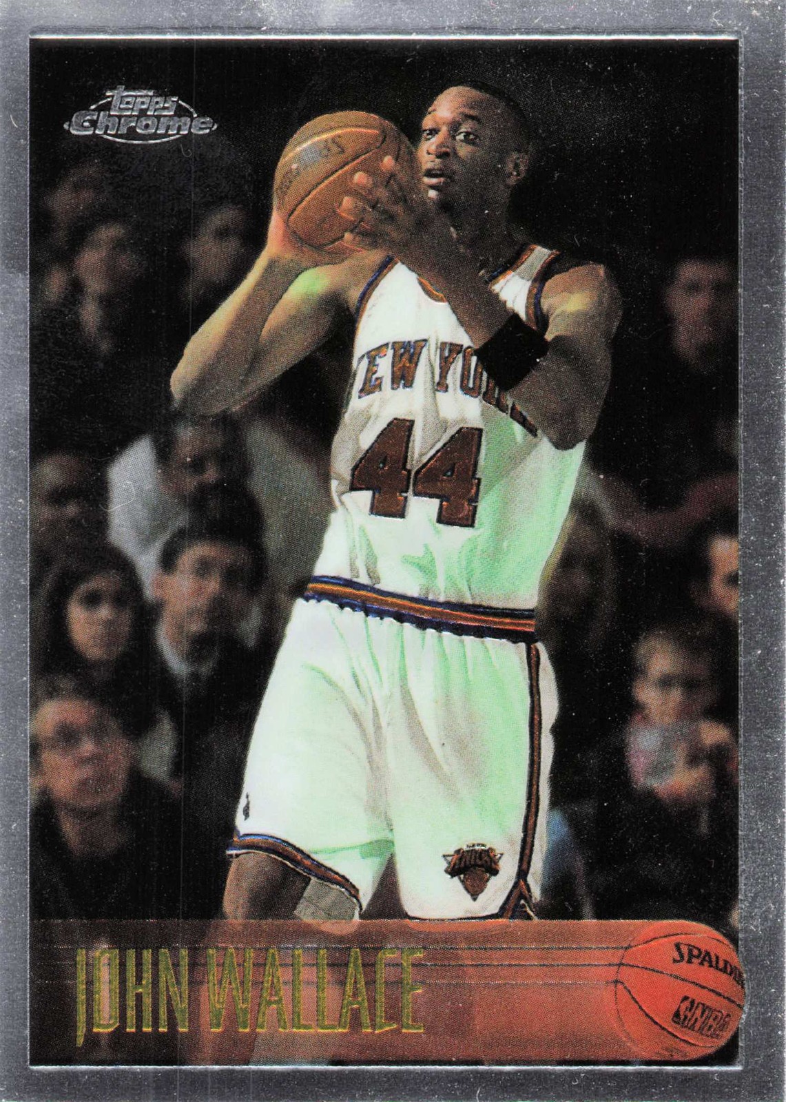 1996-97 Topps Chrome #189 John Wallace Rookie RC New York Knicks NBA B136