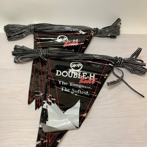 Double H Boots Vintage Pennant Banners String Flags Triangle Promotional Runner