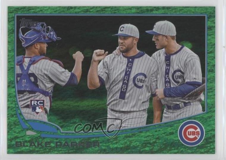 2013 Topps Update Emerald Foil Blake Parker #US172 Rookie RC 0kb0