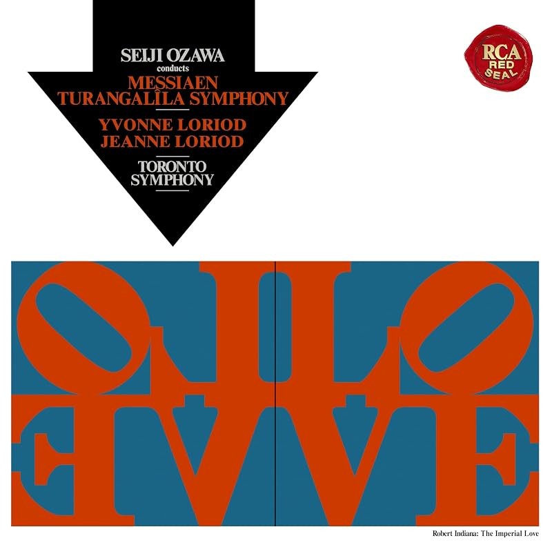 Seiji Ozawa Messiaen: Turangalila Symphony JAPAN Hybrid SACD SICC-10479