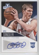 2012-13 Panini Innovation Rookie Auto Kyle Singler #8 Auto 0c2