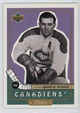 1999-00 Upper Deck Retro Gold 58/150 Maurice Richard #84 HOF 0a6