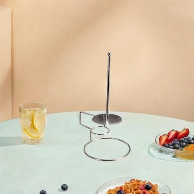 Zwiebel Ring Turm mit Soßenbecherhalter Waffelkegelhalter Präsentationsständer Ständer