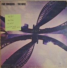The Nice Five Bridges Vinyl Record LP VG/G+ CAS 1014 1970