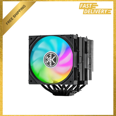 Cryo Titan 120 ARGB Dual Tower CPU Cooler Max 260W TDP Black Compatible with AMD