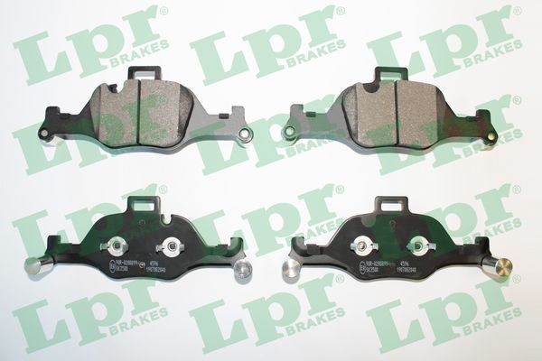 LPR Bremsbelagsatz, Scheibenbremse 05P2040 FüR BMW-image