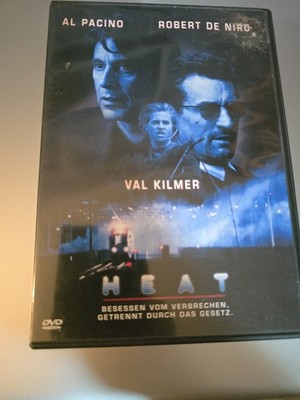 Heat DVD - Val Kilmer, Al Pacino, Robert de Niro, Movie, Film