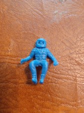 VINTAGE MARX CAPE KENNEDY CARRY ALL PLAY SET BLUE ASTRONAUT D1