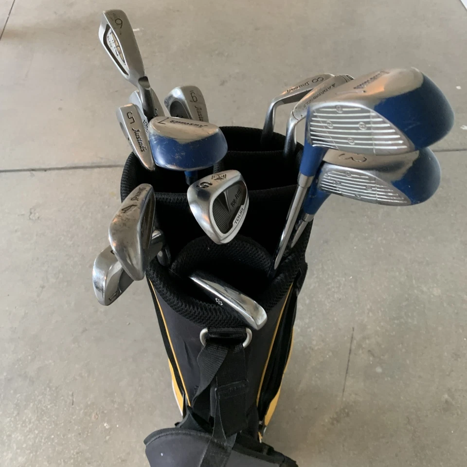 Complete set of Austad’s + 3 Os Clubs ⛳ 1,3,5W(3,4,5,6,7,8,9,S,P) Putter+Bag-RH - Image 2 of 4