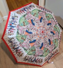 Brighton Fashionista Passport Women  s Automatic Compact Umbrella With Cover