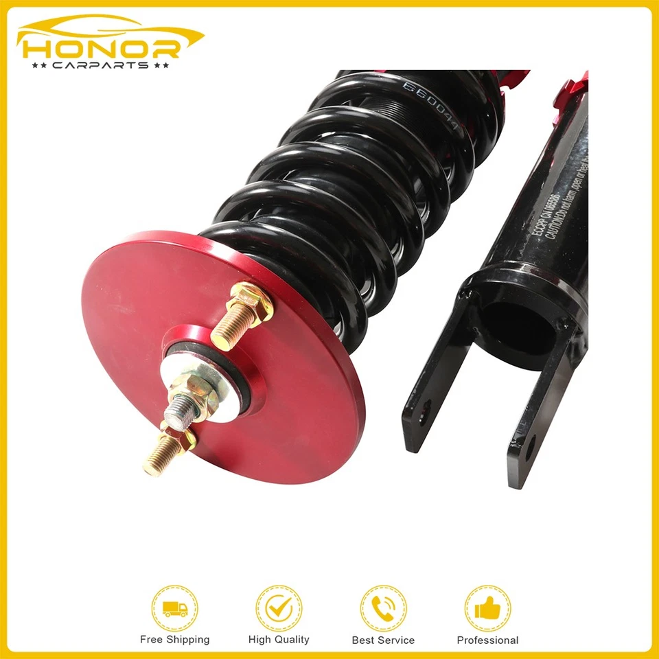For Honda Accord 1990-1997 Adj Height Coilovers Shock Suspension Springs Kits Foto 2 de 4