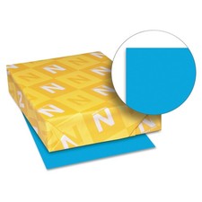 Astrobrights Color Cardstock, 65 lb, 8.5 x 11, Celestial Blue, 250/Pkg
