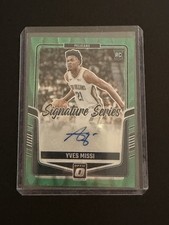 Yves Missi - 01 of 35 - Signature Series - Rookie Auto - Green Lava