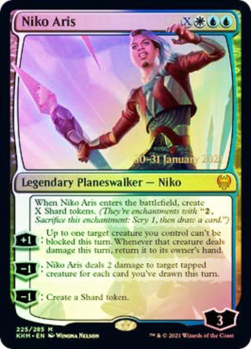Light Play x 1 Niko Aris - Foil - Prerelease Promo Kaldheim Variants