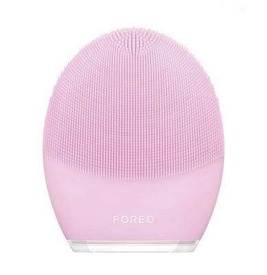 FOREO LUNA 3 Facial Cleansing Brush & Massager   Sensitive Skin + Cleanser - NIB