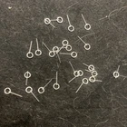REPRO Barbie Doll Silver Hoop Earrings MINTY ~ 1960's Vintage 12 pairs