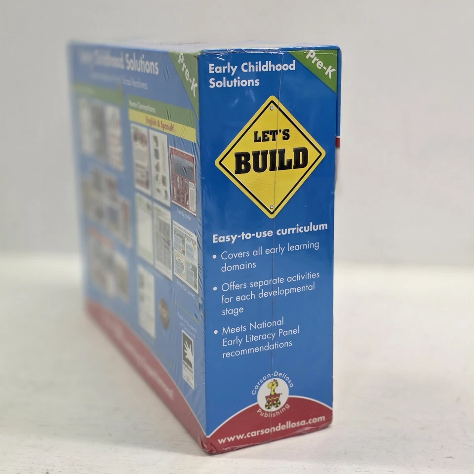 Early Childhood Solutions Let's Build Pre-K Theme Activities School Readiness - Image 4 of 4