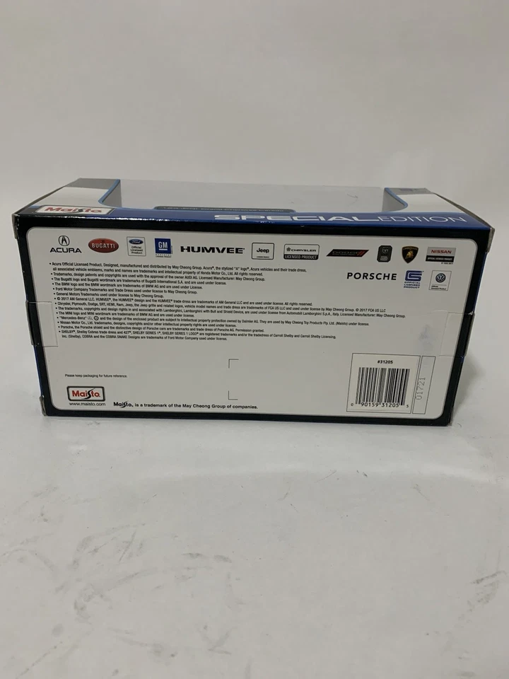 Jeep Grand Cherokee Laredo Maisto 2011 1:24 fundido a presión blanco sellado nuevo Foto 3 de 4