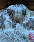 PUMA White All Over Print Tropical Floral Golf Polo Shirt Men's S (21" pit-pit) — photo 3