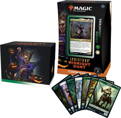 Innistrad: Midnight Hunt Commander Deck   Coven Counters (Green-White)