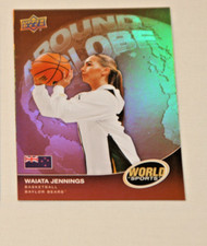 WAIATA JENNINGS 2025 UD WORLD OF SPORTS AROUND THE GLOBE /499 #ATG-WJ BAYLOR