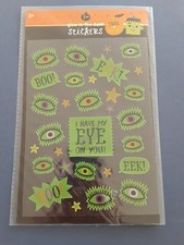 Horizon Group Glow in the Dark Halloween sticker package