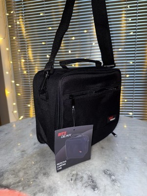 Ritz Gear Camera Bag Black Adjustable Dividers Padded Nylon Shoulder Carry Case