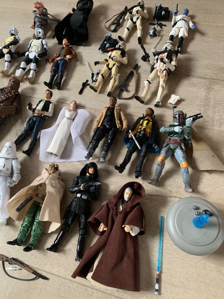STAR WARS SET OF 22 Various Collection Figures COMPLETE - Photo 2/4