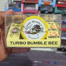 Vintage Turbo Bumble Bee Yoyo Playmaxx Translucent Box 1998 RARE with Strings