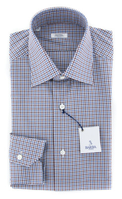 Barba Napoli Brown Shirt - Slim - (D22000R264U10T)
