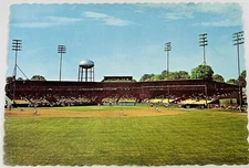 Charlotte Hornets Clark Griffith Park Class-A MILB Baseball Stadium Postcard
