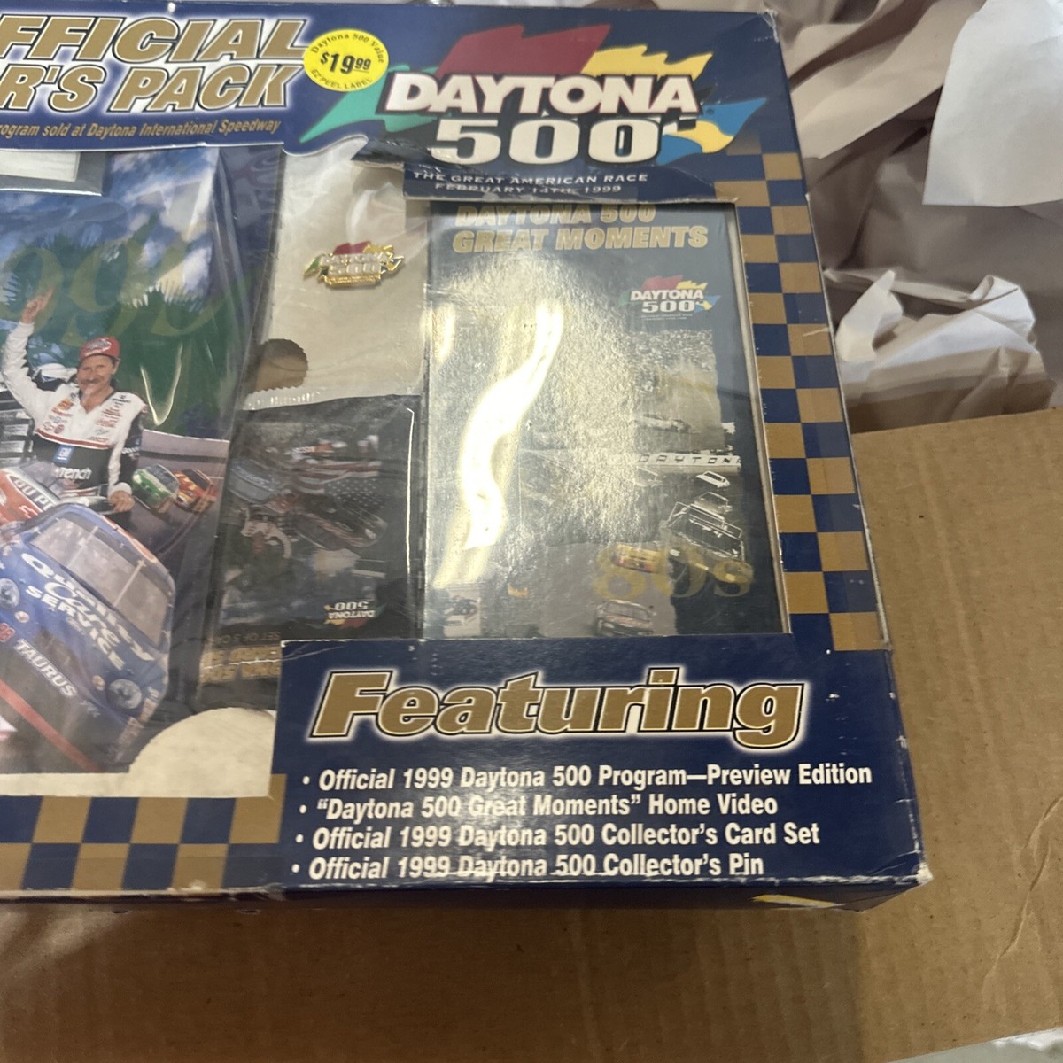 1999 Official Collectors Edition Pack Daytona 500 Dale Earnhardt