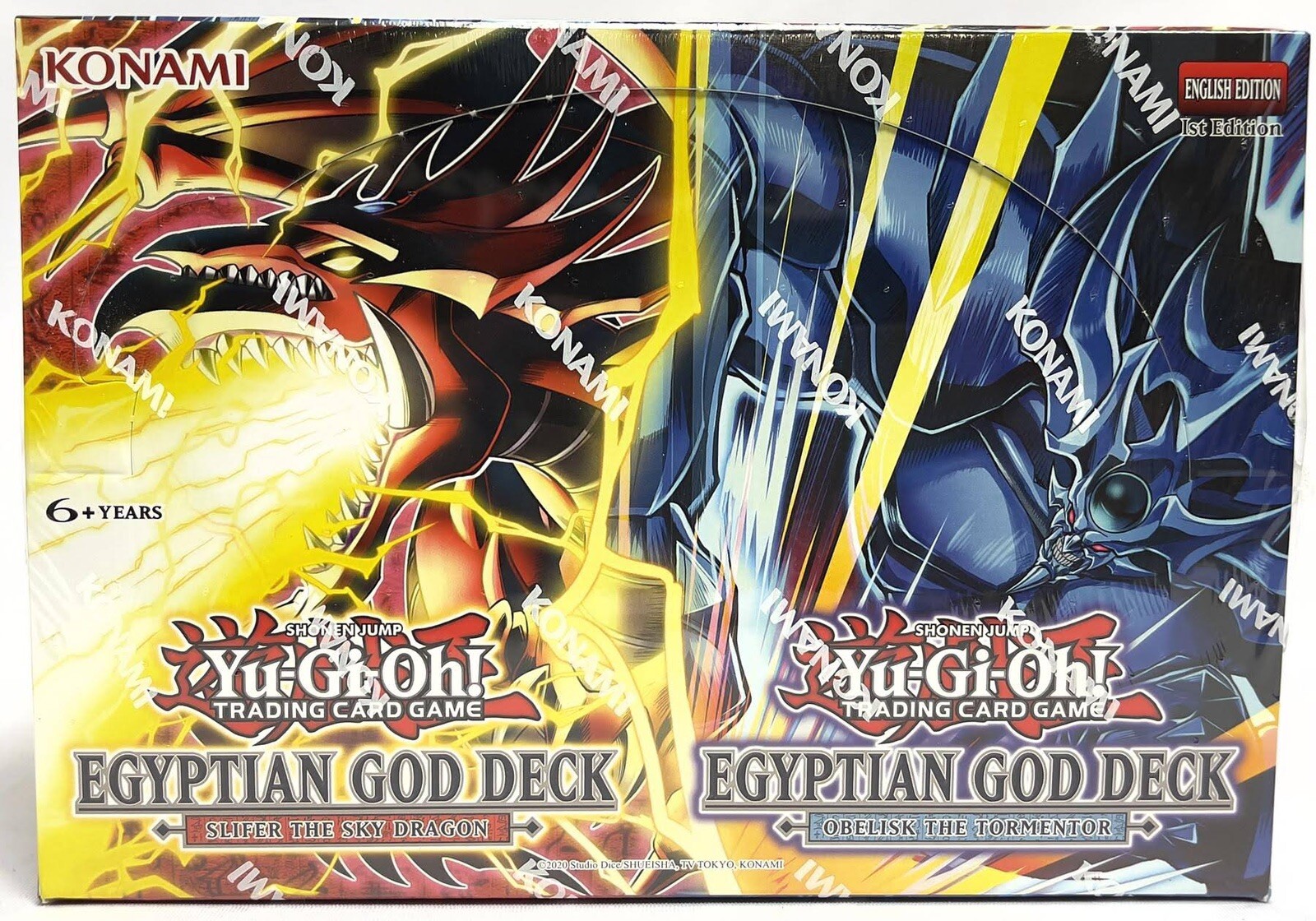 Yu-Gi-Oh - Slifer, Obelisk et Ra - Set de cartes de dieux
