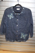 Vintage Alfred Dunner Butterfly Jacket