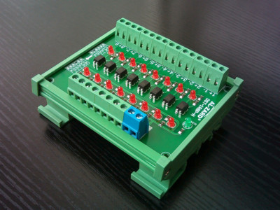 8-channel Photoelectric Isolation PLC Signal Level Voltage Conversion NPN Output