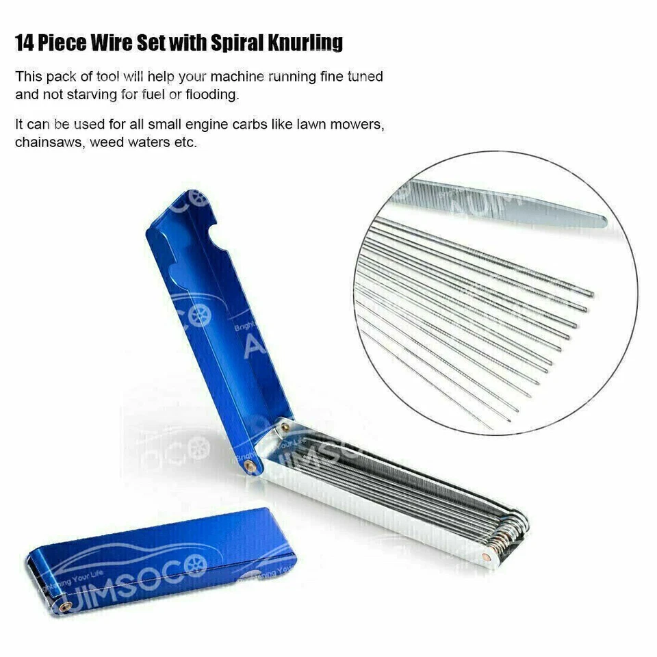 Juego de herramientas de limpieza para quitar chorro de suciedad de carbono carburador de motocicleta piezas accesorios Foto 3 de 4