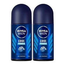 Nivea Men Cool Powder Anti-Perspirant Deodorant, 1.7oz Pack of 2 