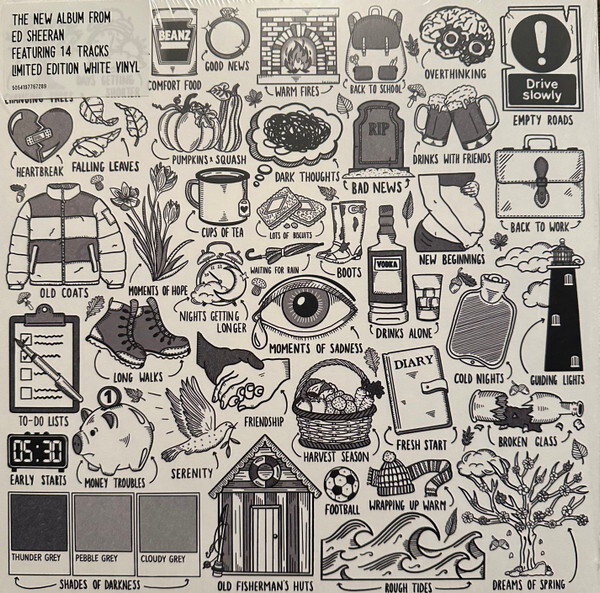 Осенние вариации Эда Ширана - Белая виниловая пластинка LP 12 - НОВАЯ запечатанная