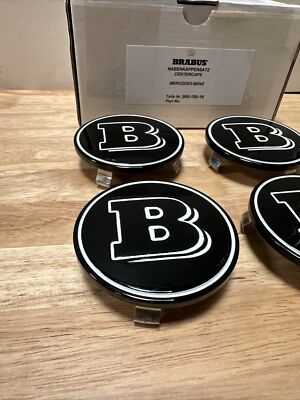 BRABUS Wheel Center Cap Black/White Aluminum Fit G-class 4x4 Size