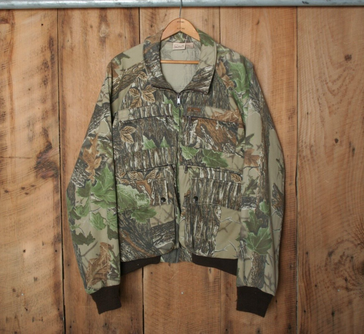 WOOLRICH Realtree Camo Multi-Pocket Hunting Jacket w/Game Pouch XL