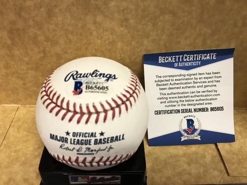 DENARD SPAN SAN FRANCISCO GIANTS M.L. BASEBALL BECKETT AUTH. B65605 - Picture 2 of 2