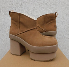 UGG CLASSIC NEW HEIGHTS 3" PLATFORM MINI BOOTS, WOMEN US 9.5/ EUR 40.5 NEW