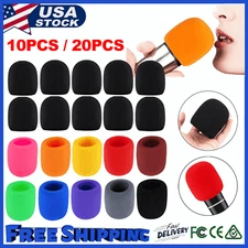 20PACK! Microphone Foam Mic Sponge Ball Shape Cover Windscreen Protective Shield